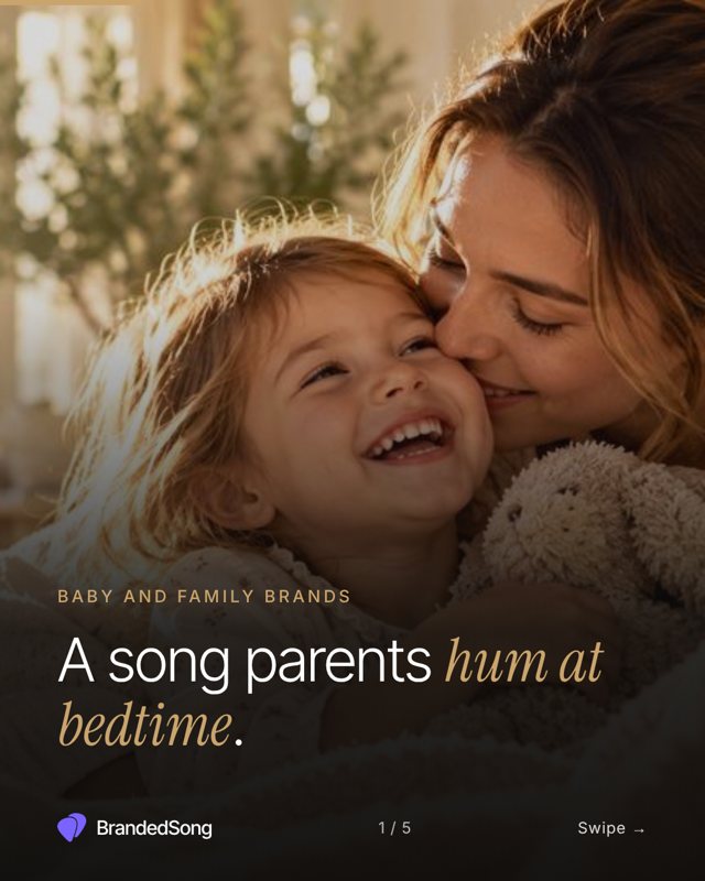 BrandedSong carousel cover: A song parents hum at bedtime